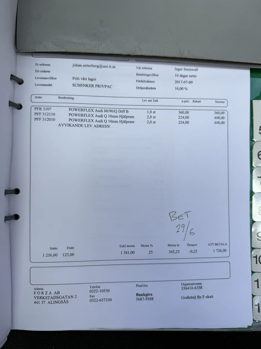 Dokumentation, 1991 Audi S2 Abt (12)
