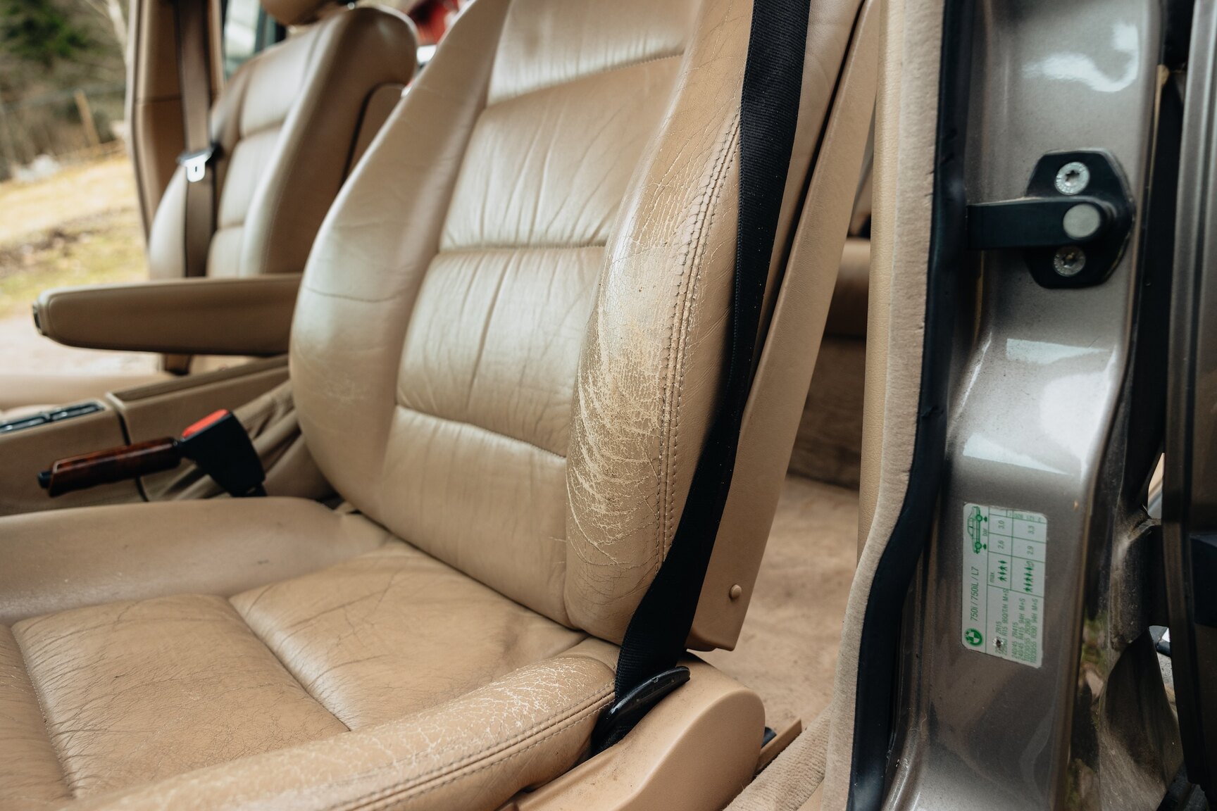 Interiörbild 1990 BMW 750iL (32)