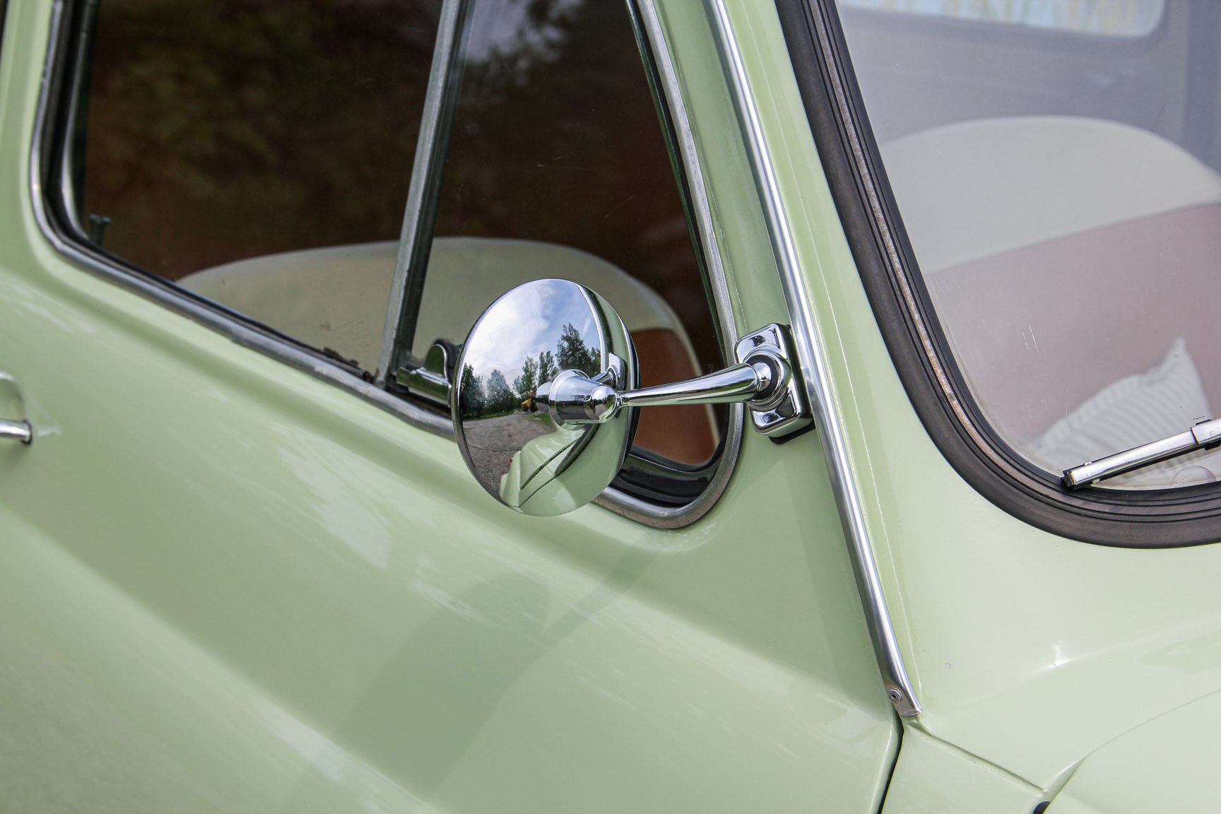 Exteriörbild på 1970 Fiat 500 Lusso