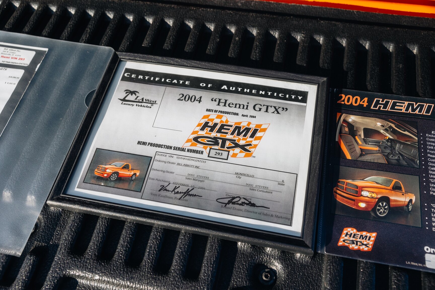 Documentation for 2004 Dodge Ram HEMI GTX  (3)
