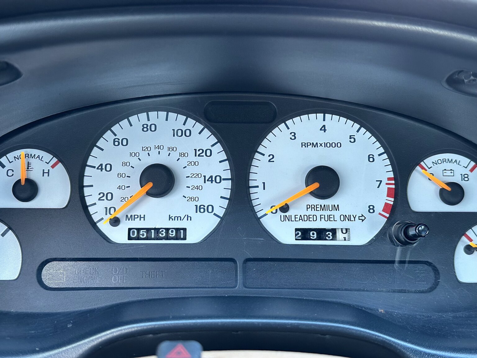 Interior image of 1997 Ford Mustang Saleen S-281 Cobra
