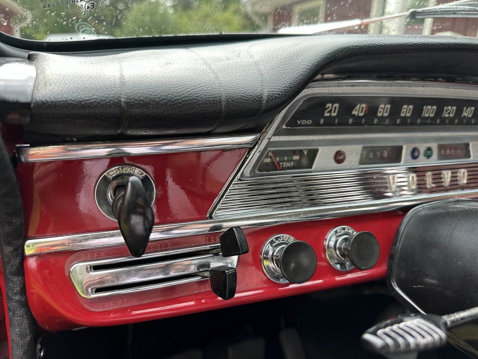 Innenraumfoto von 1965 Volvo PV 544