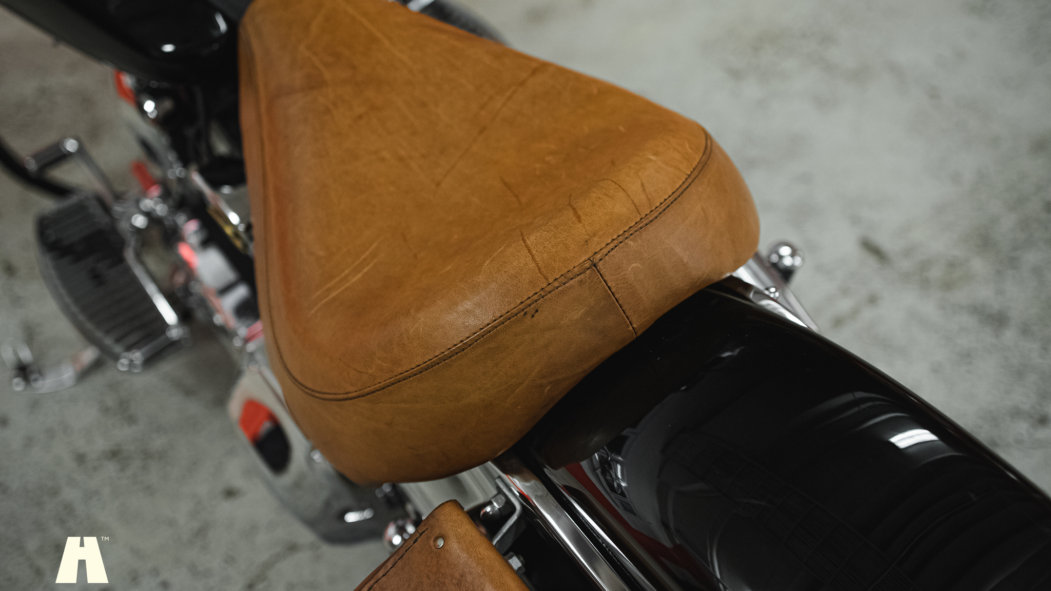 Exteriörbild på 1990 Harley Davidson Heritage Softail Classic Custom