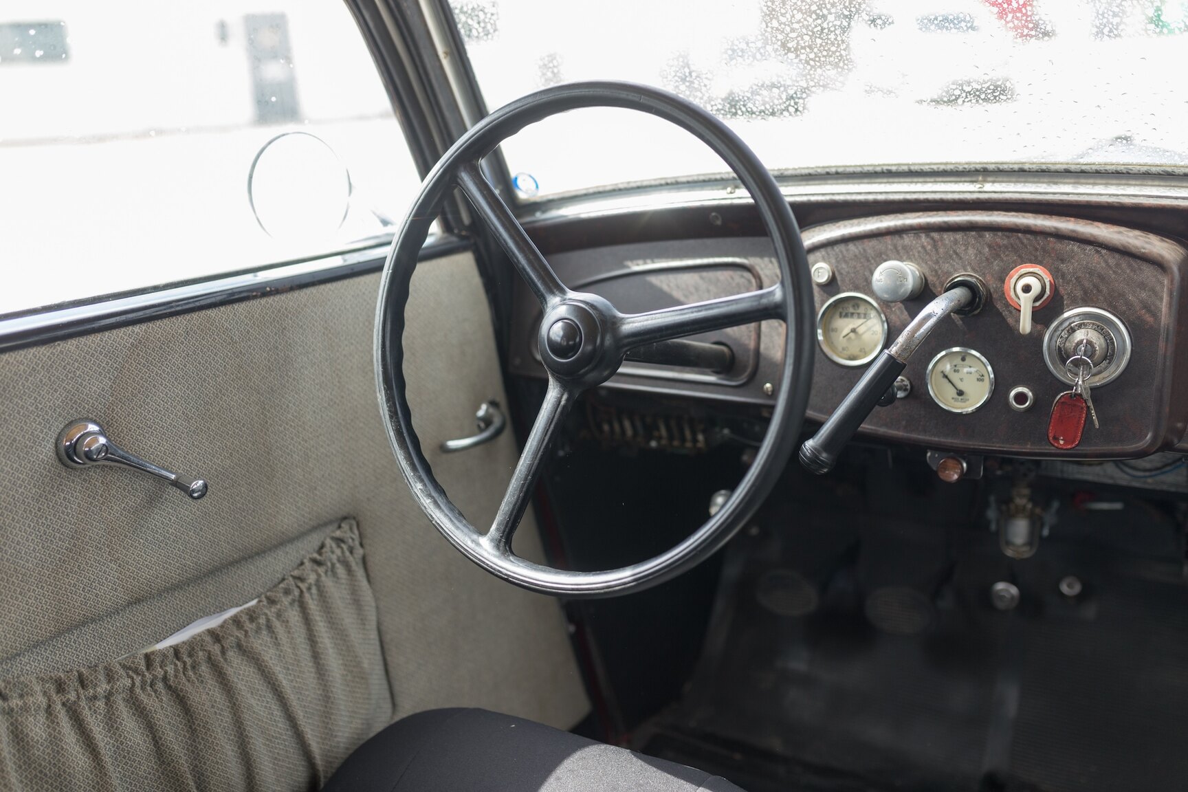 Interiörbild 1939 DKW Favorit Sedan