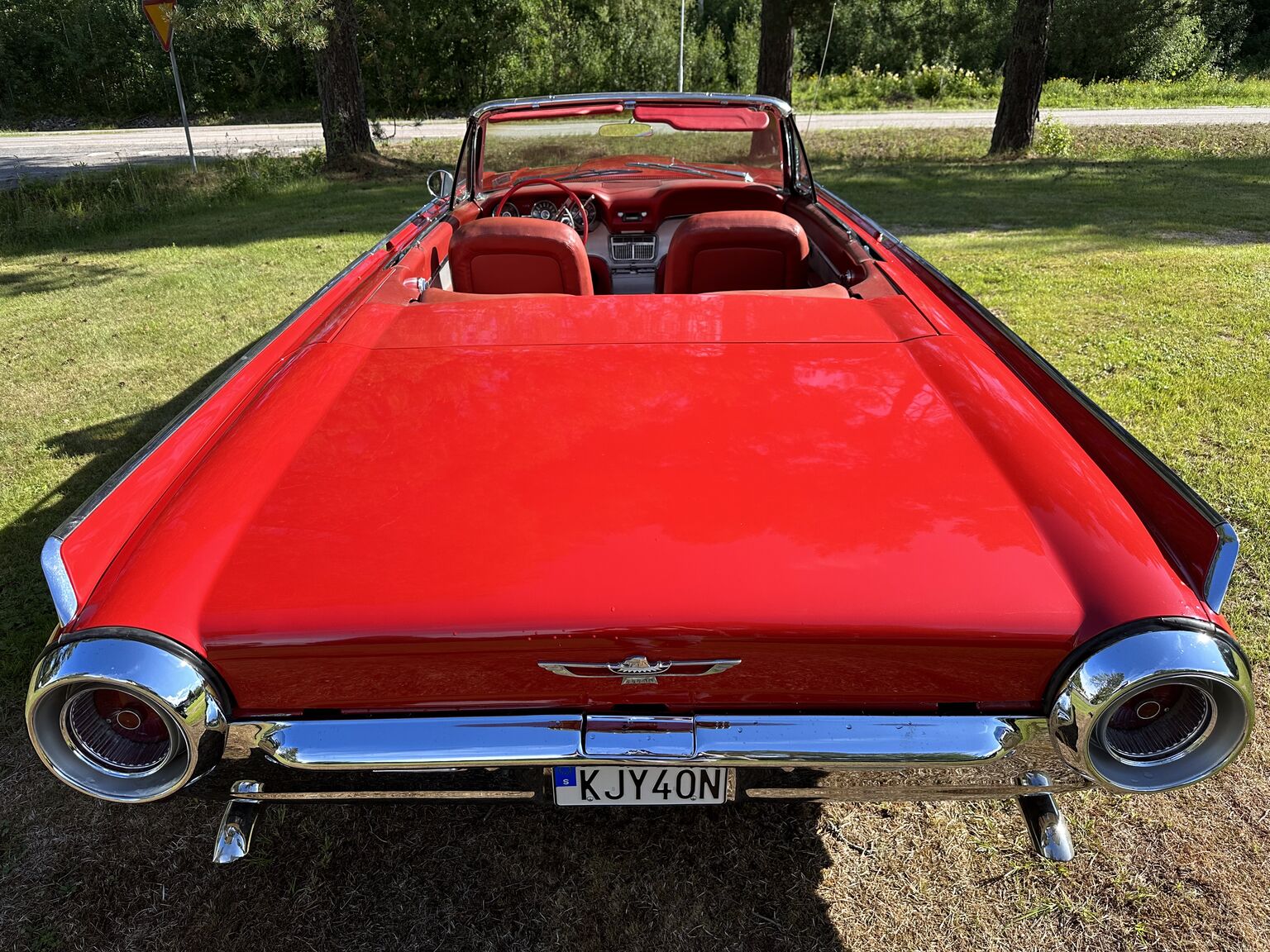 Exteriörbild på 1961 Ford Thunderbird Convertible