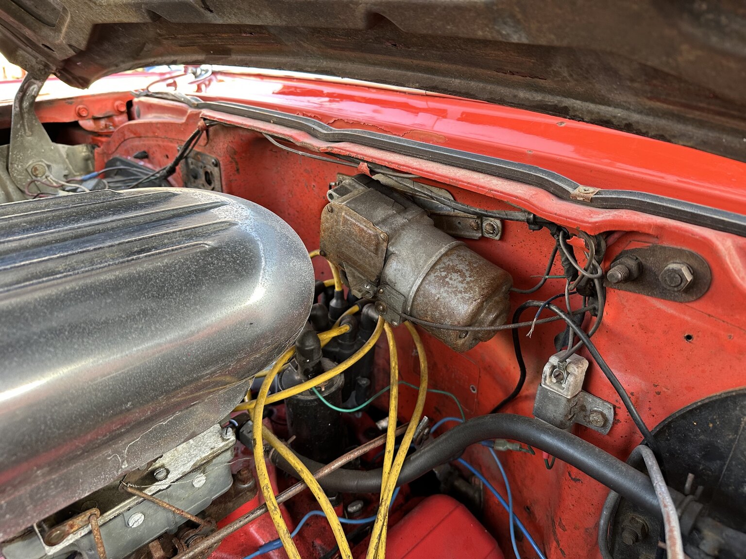 Image of 1957 Chevrolet Bel Air (12) mechanics