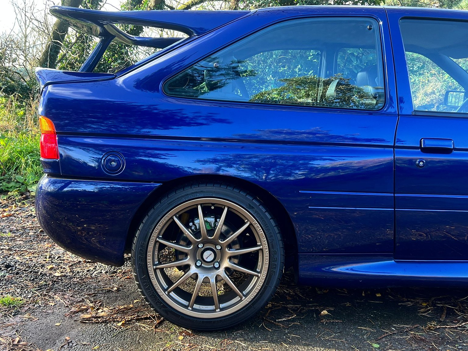 Exteriörbild på 1993 Ford Escort RS Cosworth "Big Turbo"
