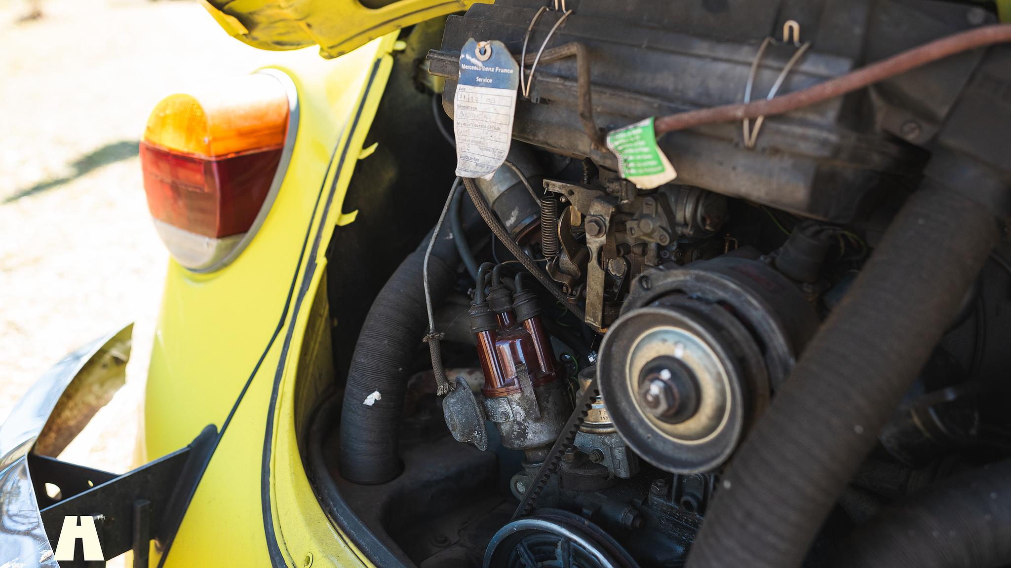 1974 Volkswagen Bubbla 1303LS Cabriolet Svensksåld , Mekanik