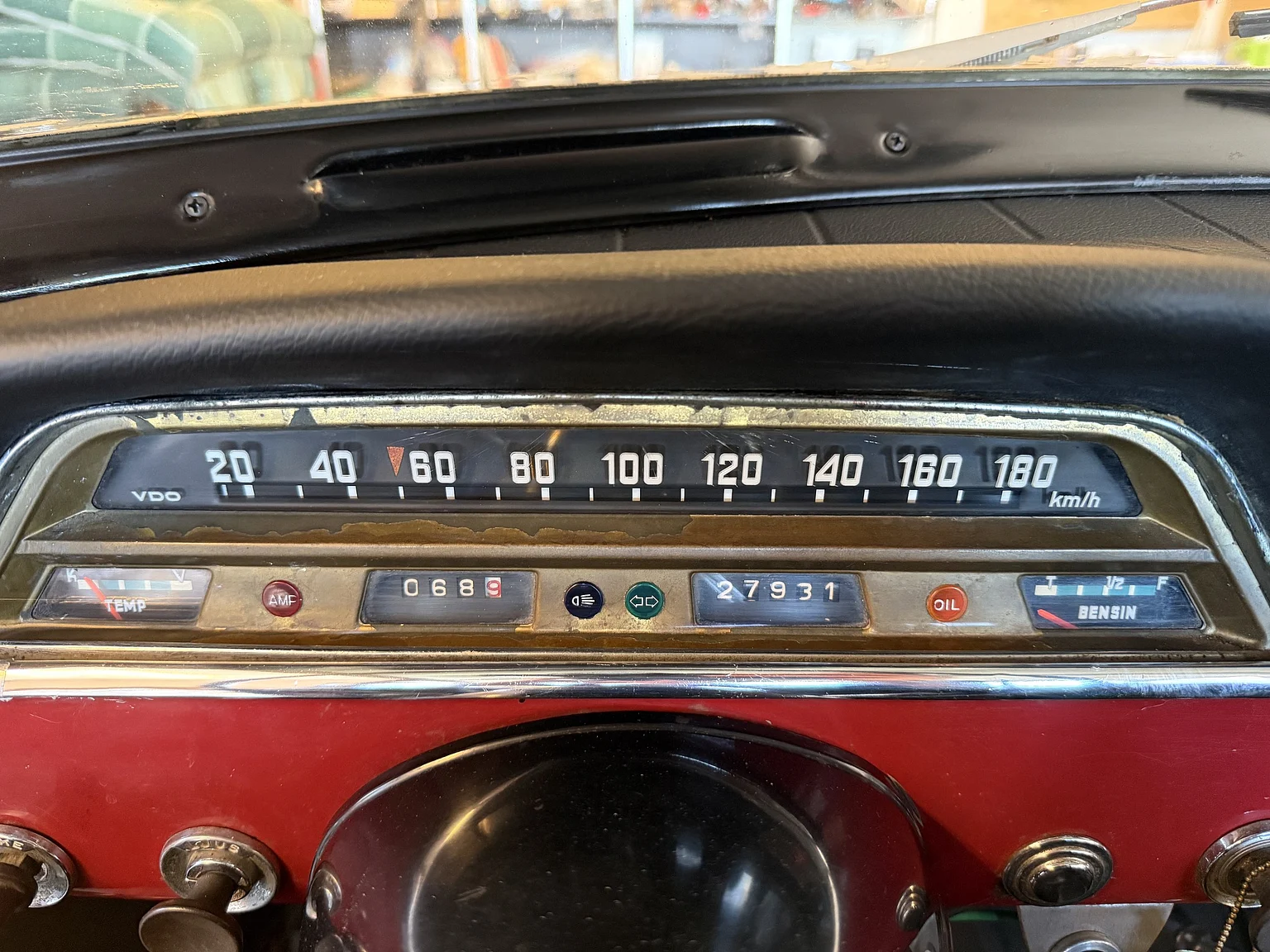 Interiörbild 1966 Volvo Amazon 121 P130 (10)