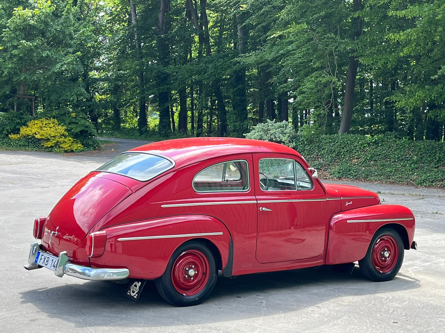 Exteriörbild på 1960 Volvo PV 544A Sport