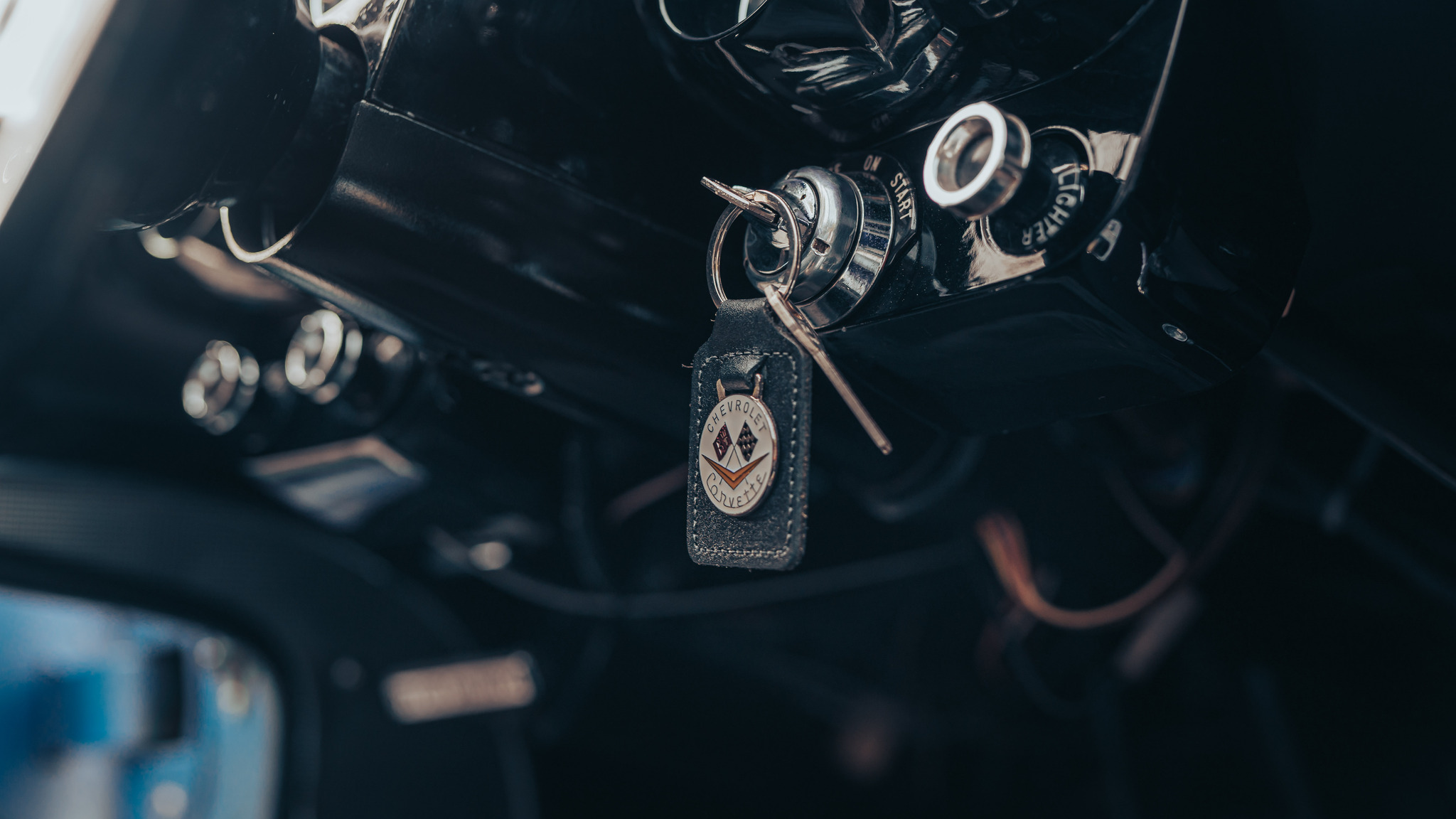 Interiörbild 1959 Chevrolet Corvette 1959