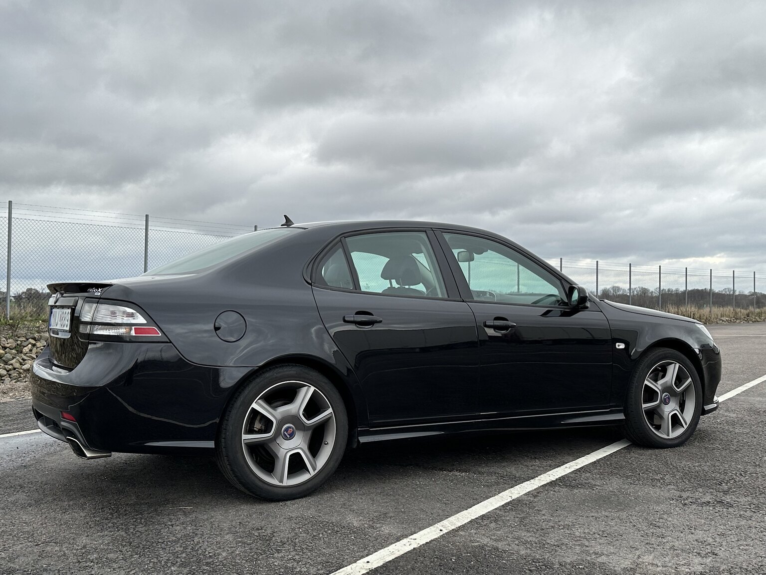 Exteriörbild på 2008 Saab 9-3 Turbo X