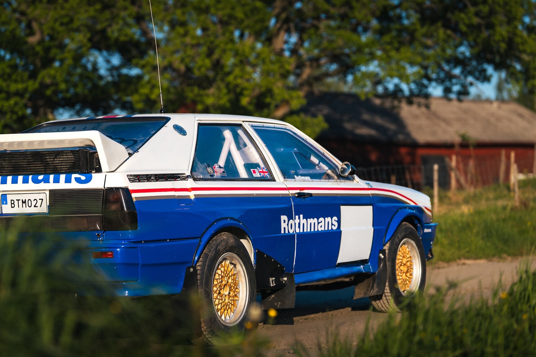 Exterior image of 1986 Audi Quattro Rally Replica