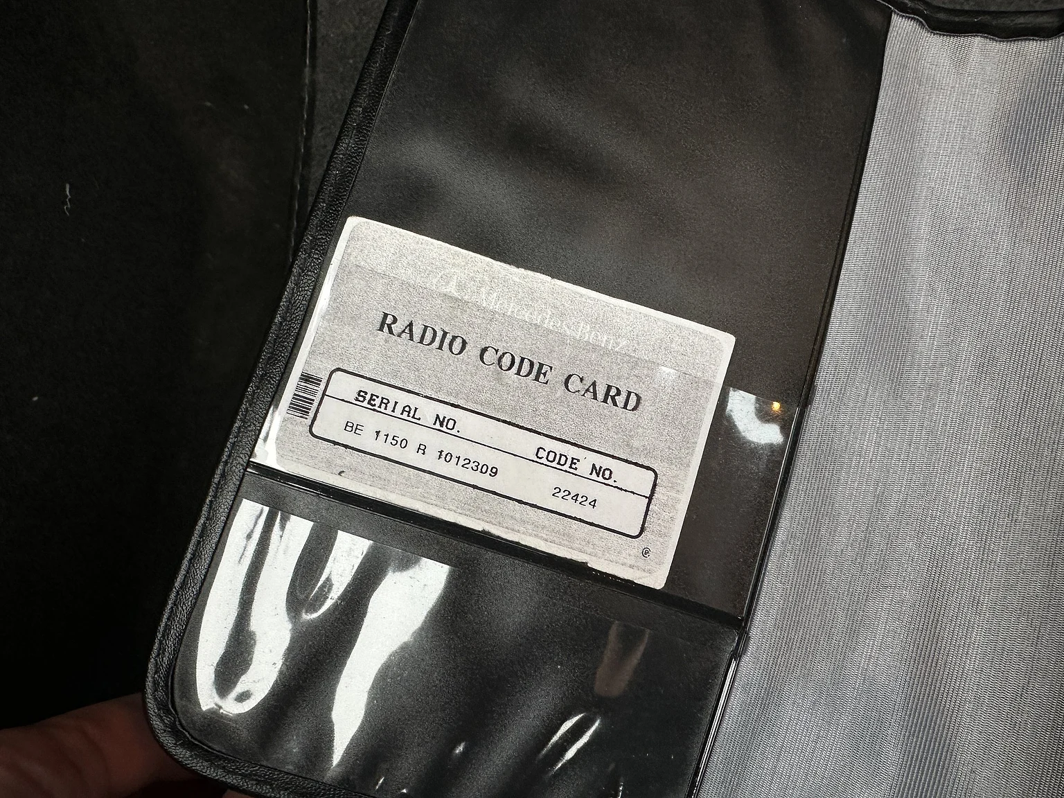 Documentation for 1993 Mercedes-Benz E 320 "AMG" (17)