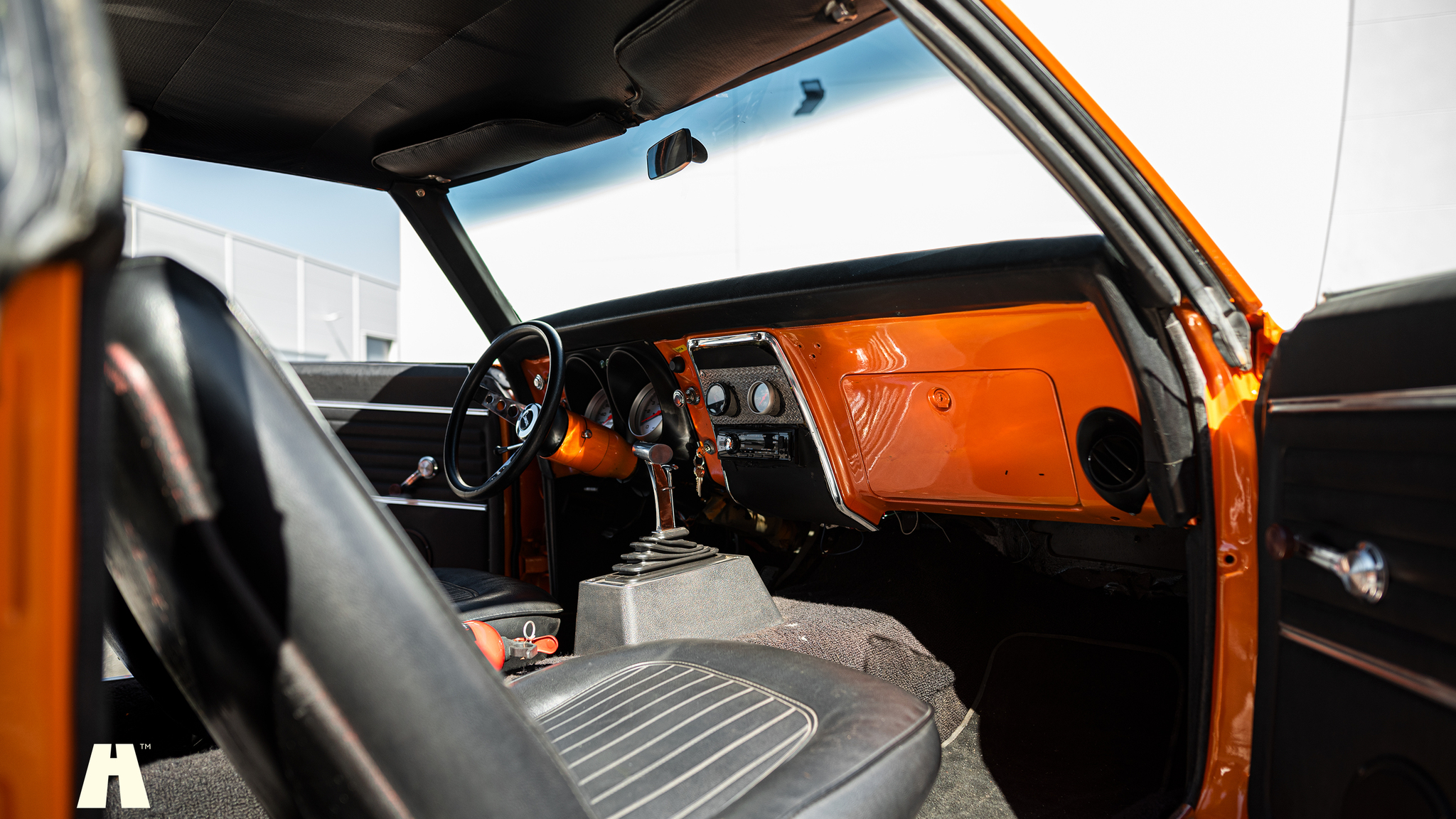 Interiörbild 1968 Chevrolet Camaro Resto