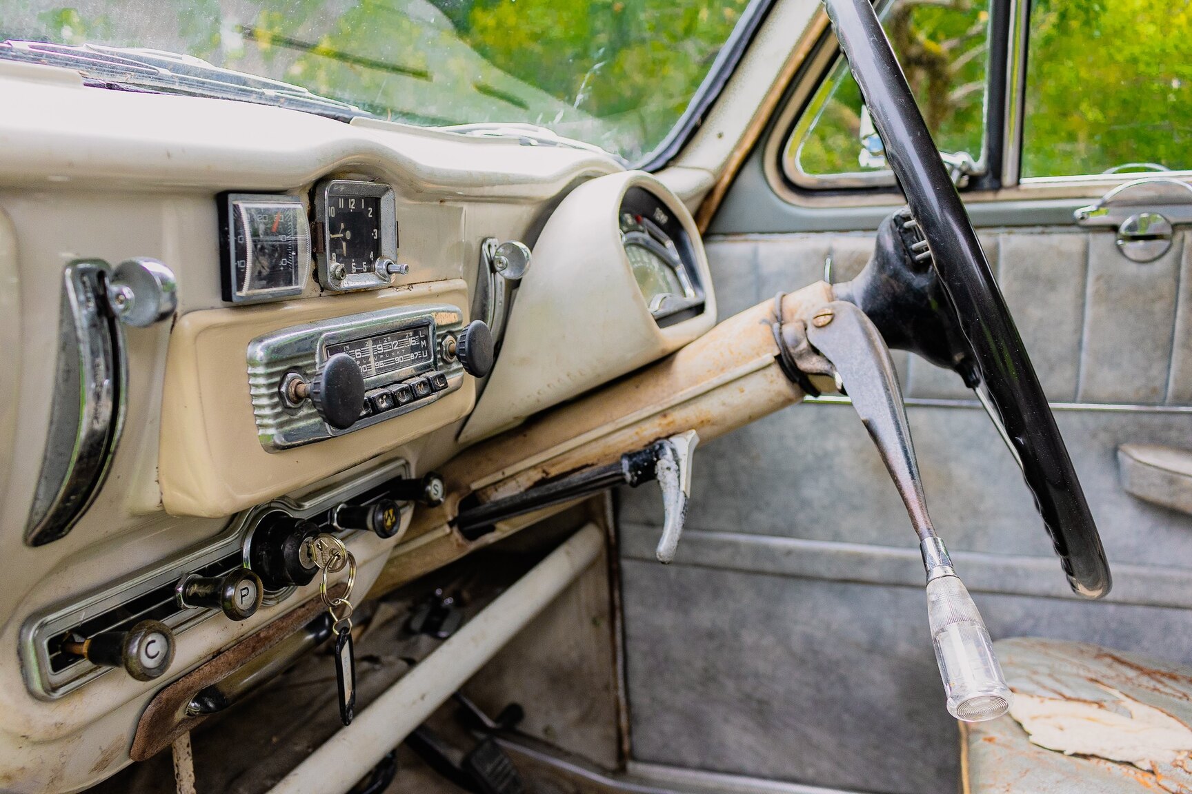 Innenraumfoto von 1955 Austin A50