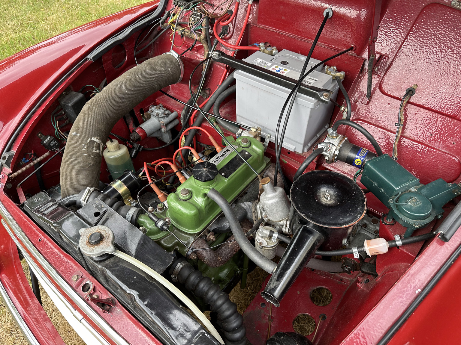 1958 Morris Minor 1000, Mekanik