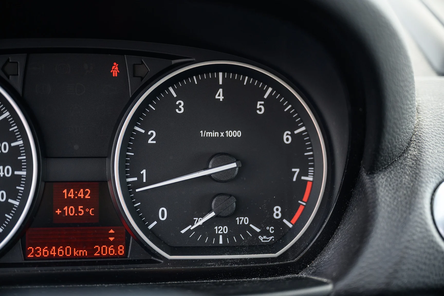 Interiörbild 2007 2007 BMW 130i M Sport (9)