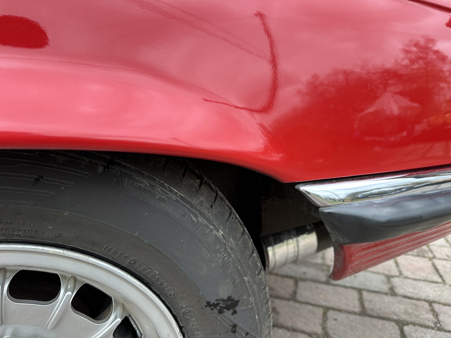 Exteriörbild på 1973 Mercedes-Benz 450 SL