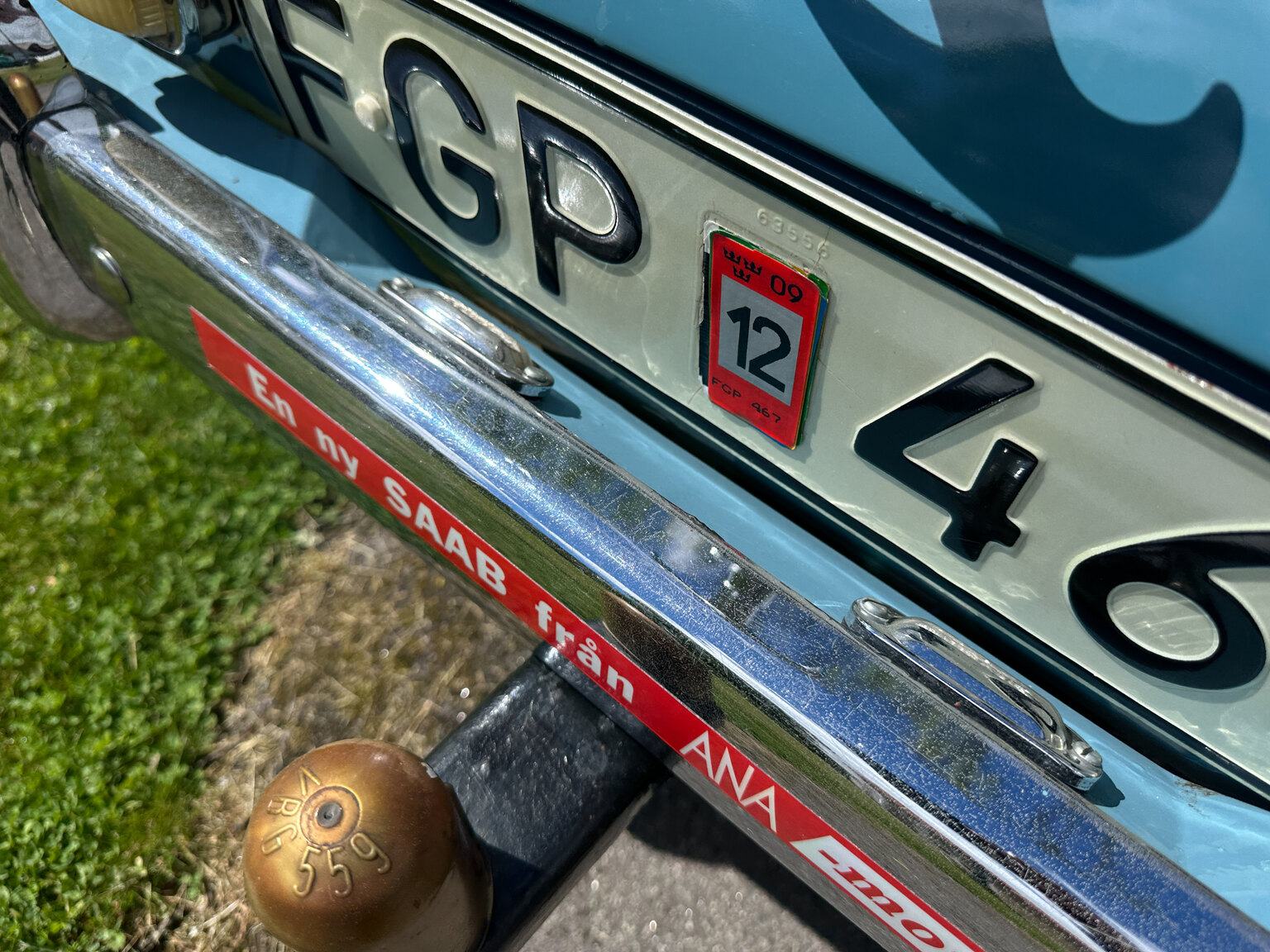 Exterior image of 1959 SAAB 93B De Luxe