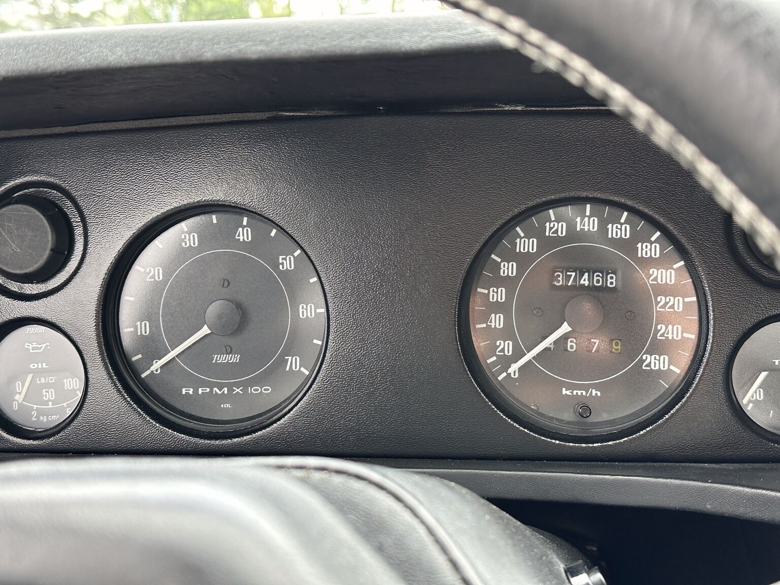 Interiörbild 1987 Lotus Esprit S3