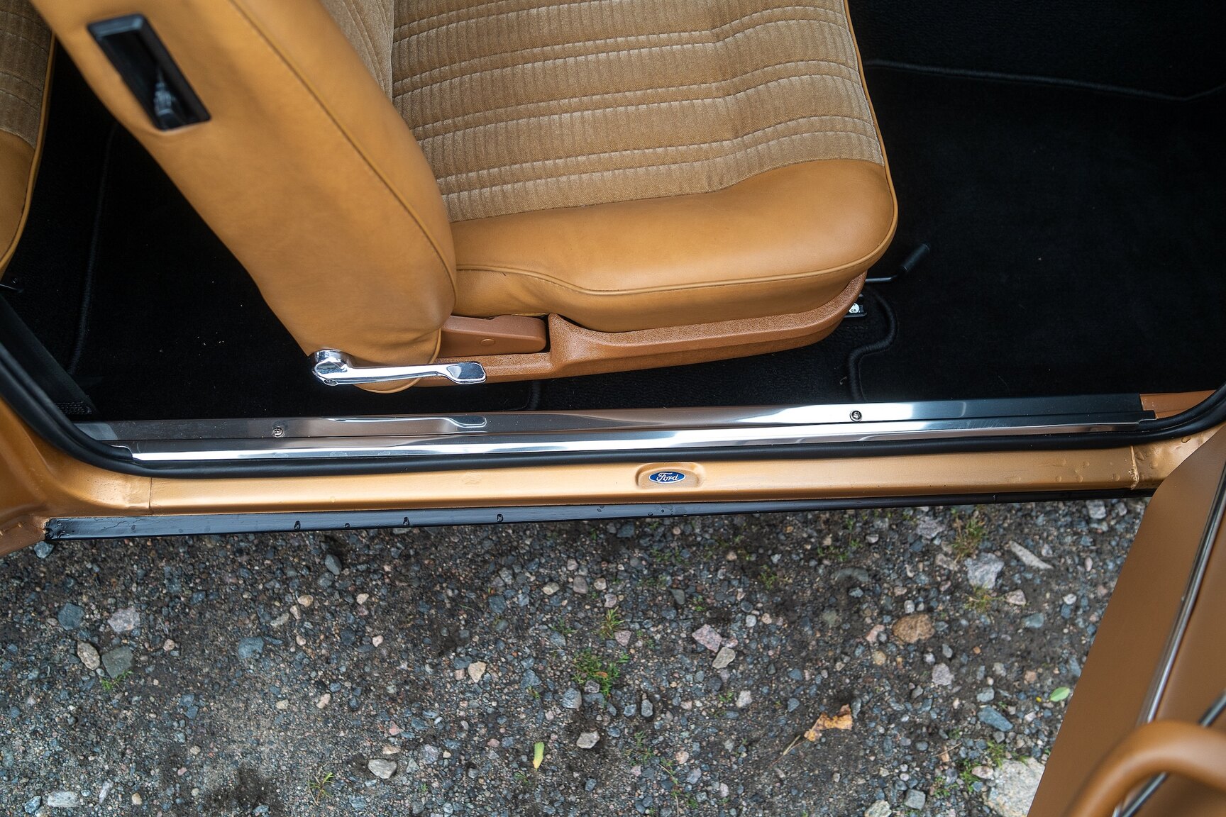 Interiörbild 1975 Ford Capri 1600
