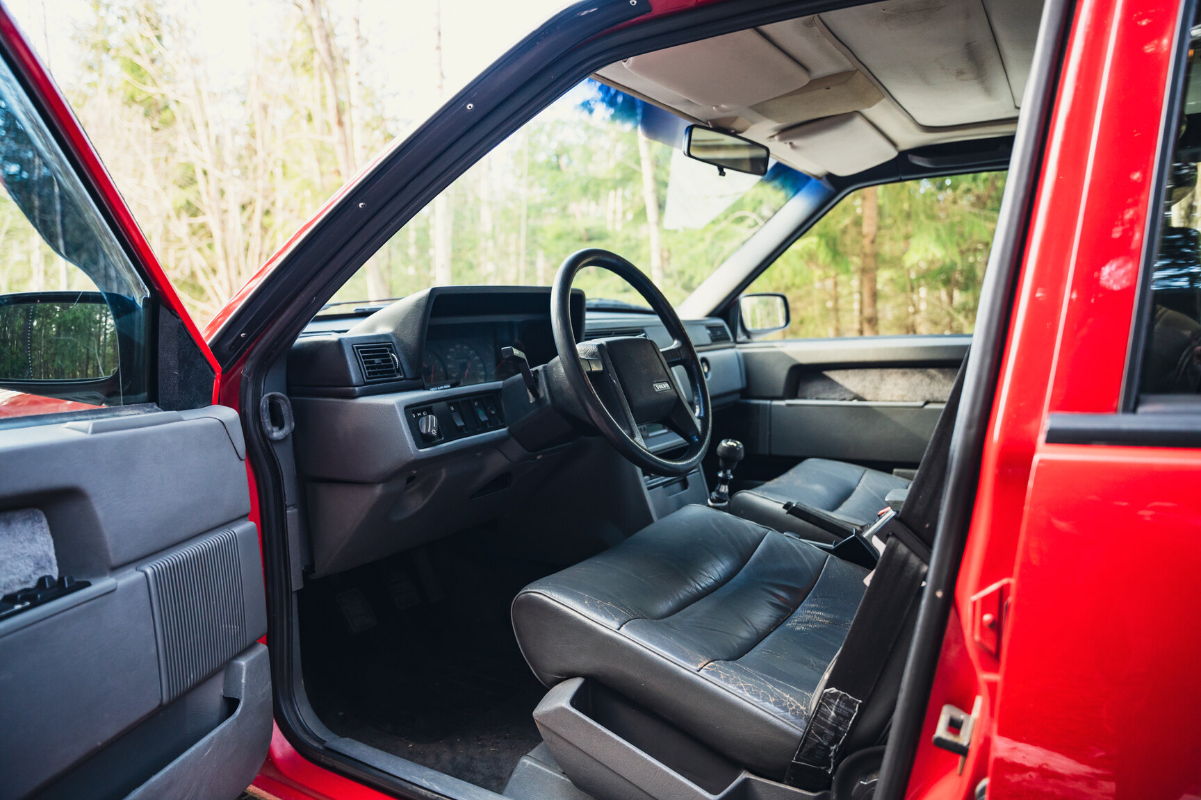 Interiörbild 1990 VOLVO 740 Turbo