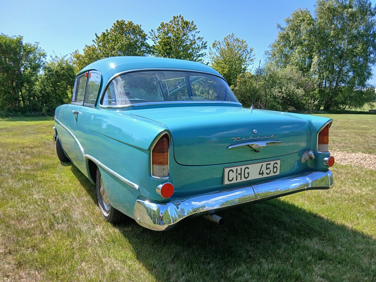 Aussenfoto 1958 Opel Olympia Rekord