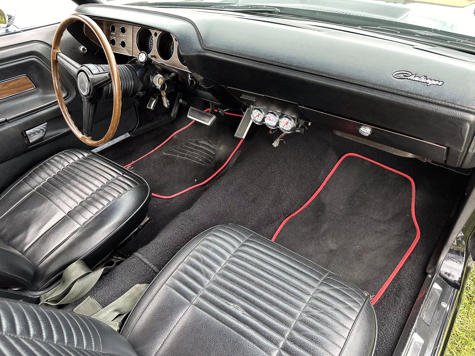 Innenraumfoto von 1970 Dodge Challenger