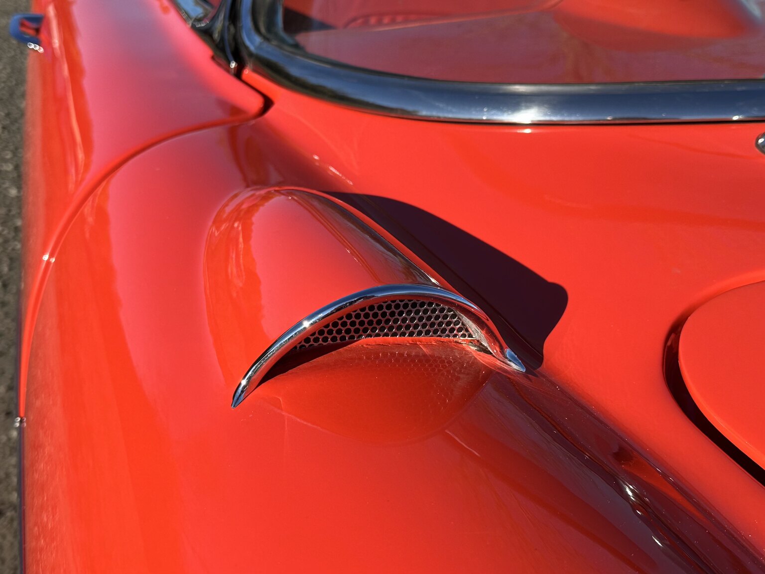 Exteriörbild på 1956 Chevrolet Corvette 