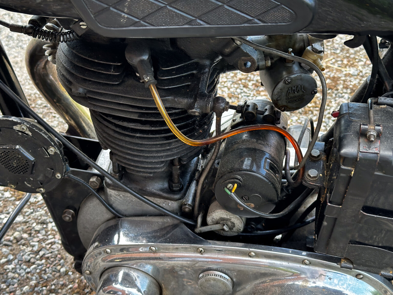 1943 BSA 500, Mekanik