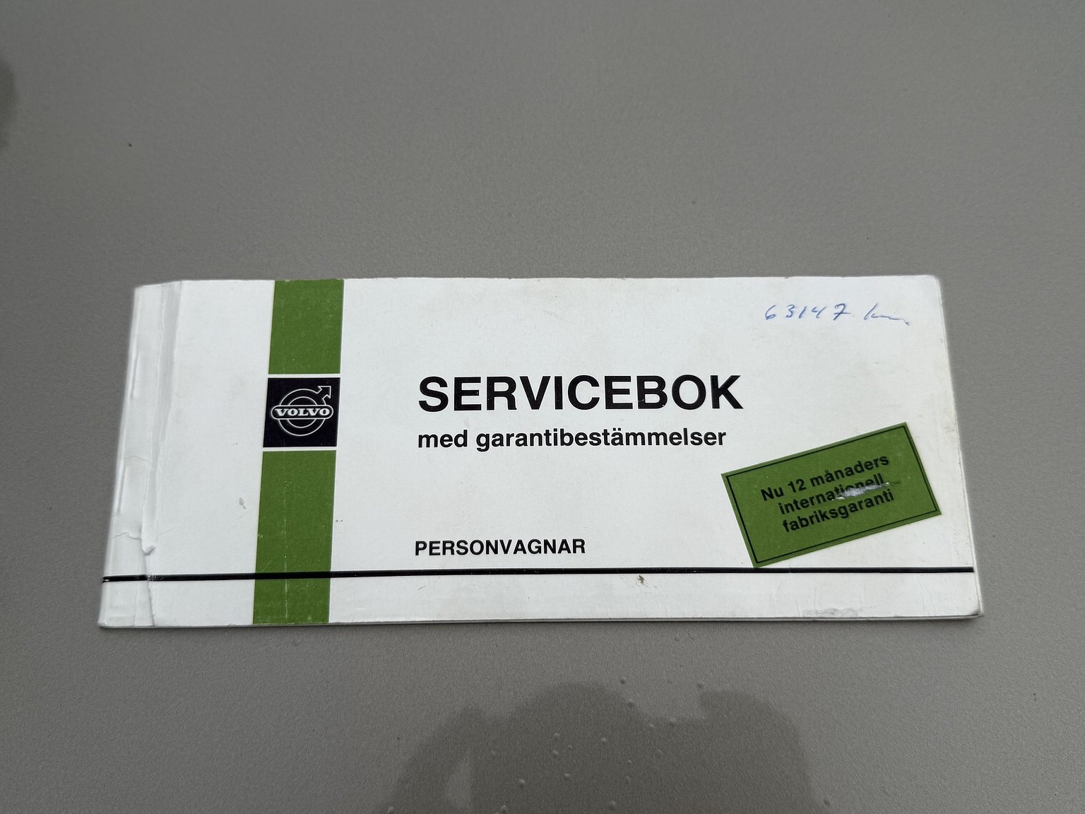 Documentation for 1976 Volvo 264 V6 GL Automatisk