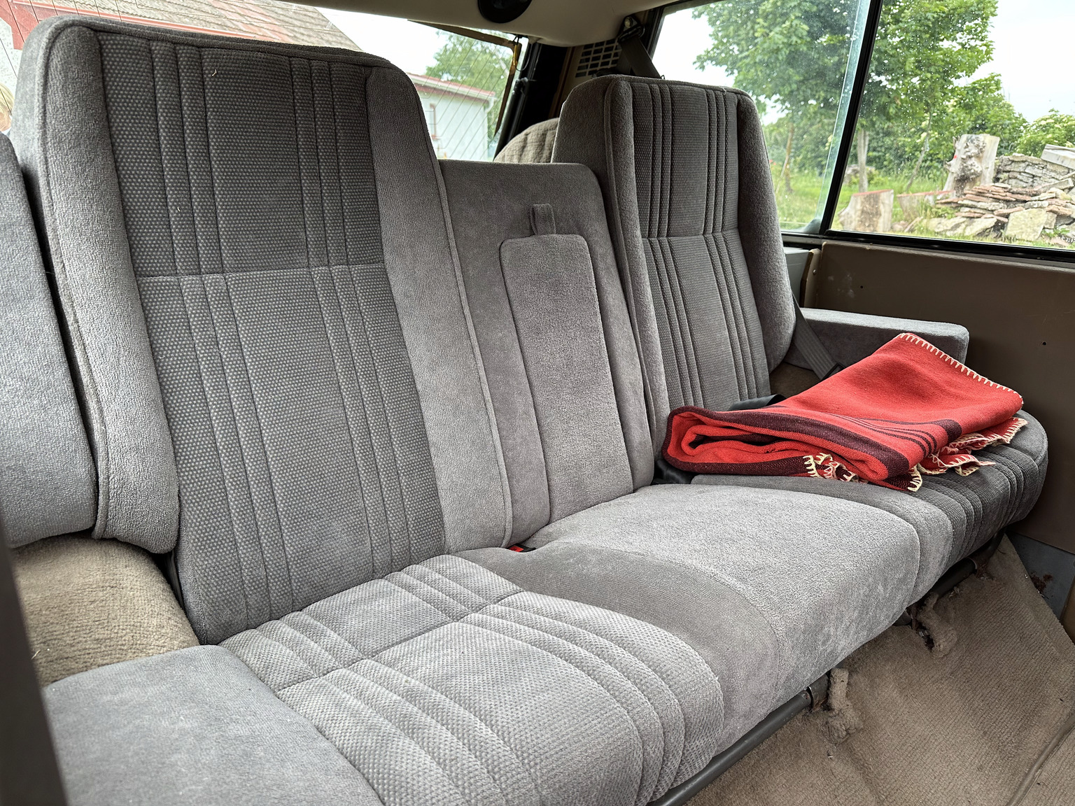 Interiörbild 1990 Range Rover Classic