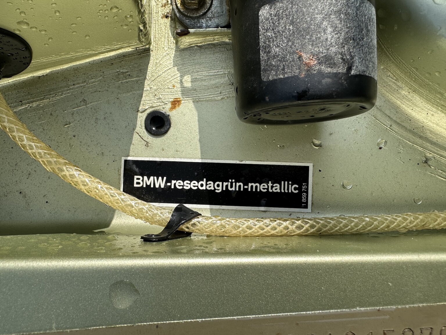 Image of 1980 BMW 320i E21 mechanics