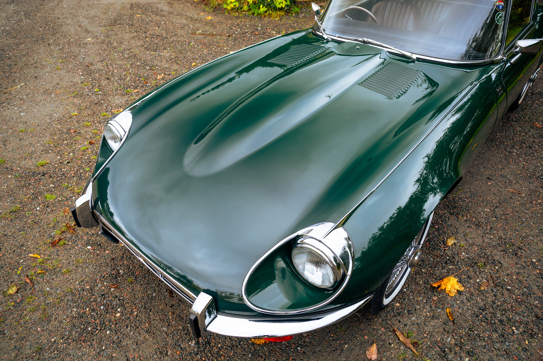 Exteriörbild på 1973 Jaguar E-Type V12