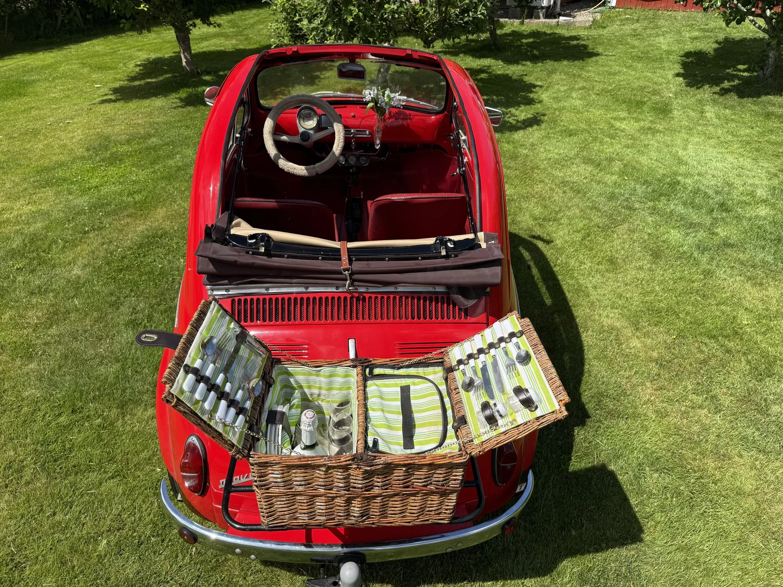 Innenraumfoto von 1958 Fiat 500 Nuova (2)