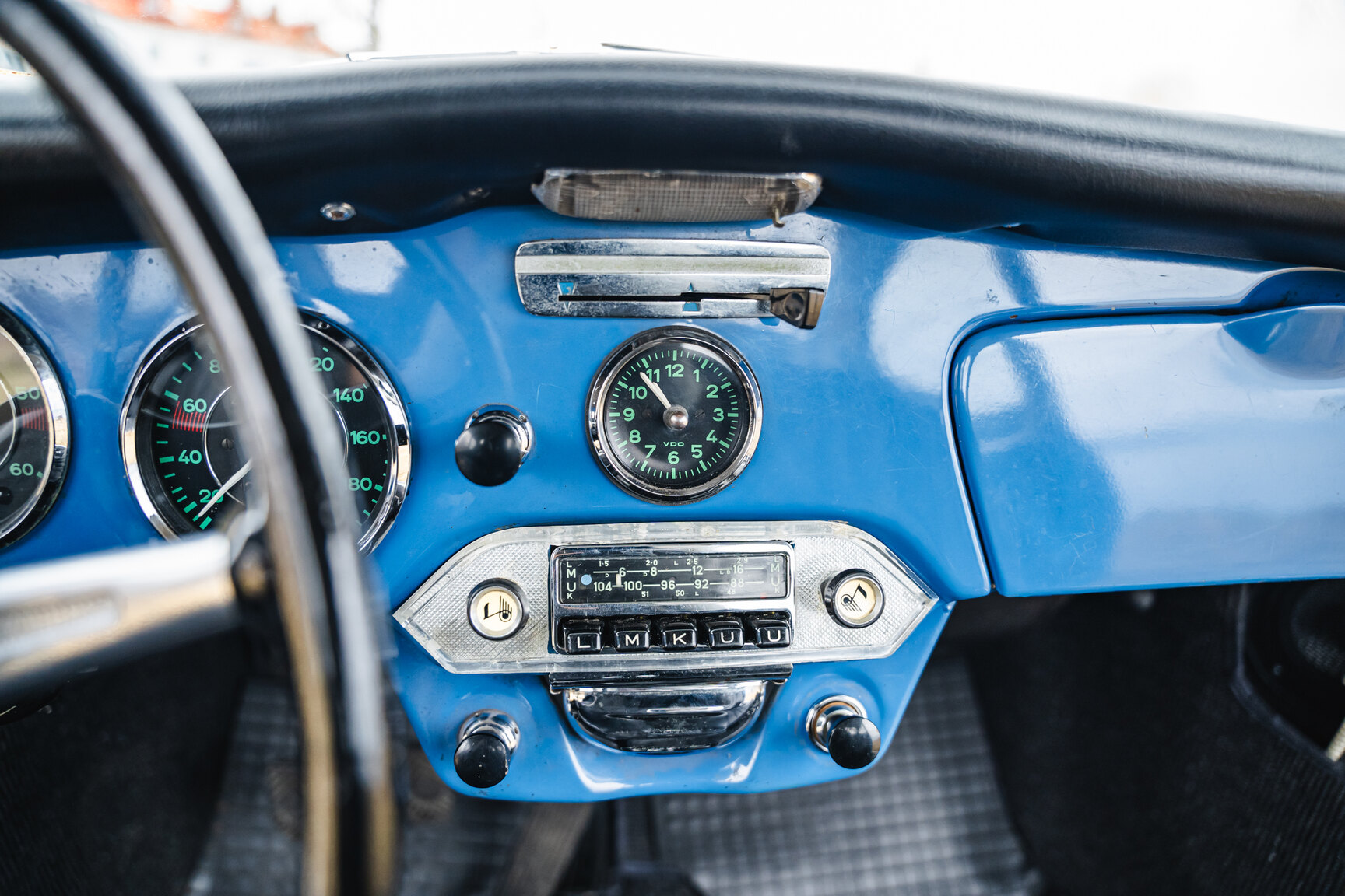Interiörbild 1964 Porsche 356 C