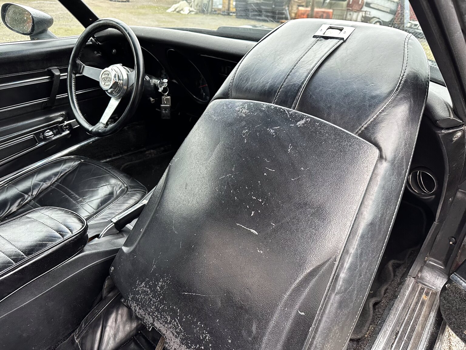 Interiörbild 1977 Chevrolet Corvette