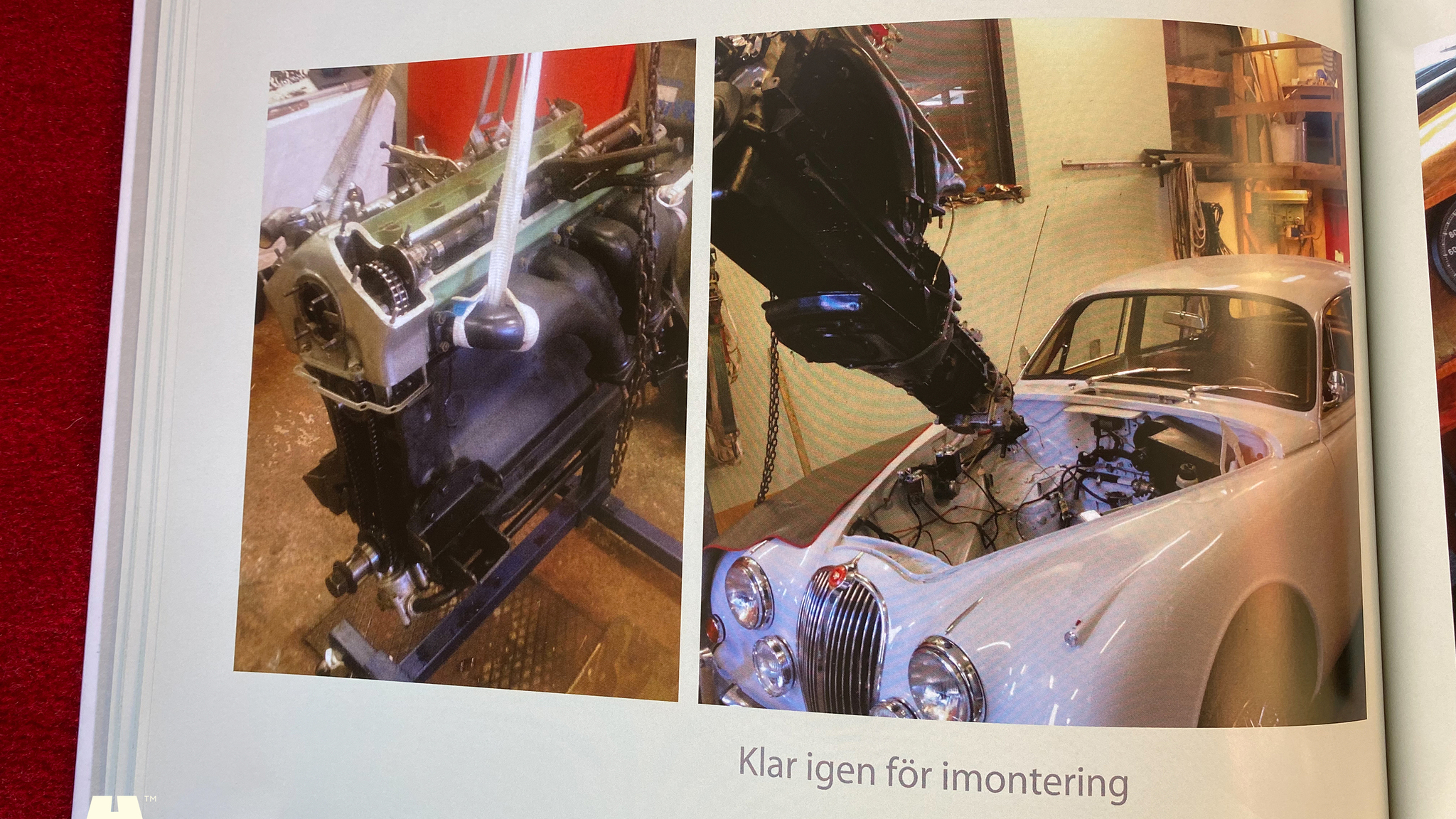 Dokumentation för 1961 Jaguar Mark 2