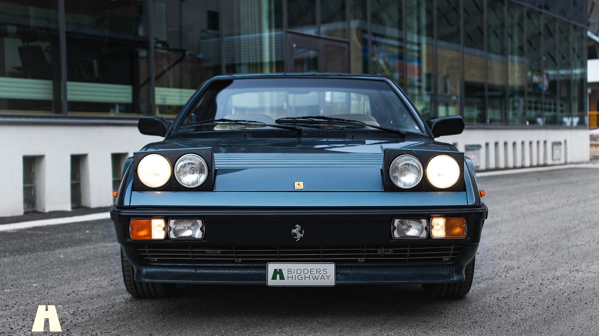 Exterior image of 1985 Ferrari Mondial Quattrovalvole Design by Pininfarina (2)