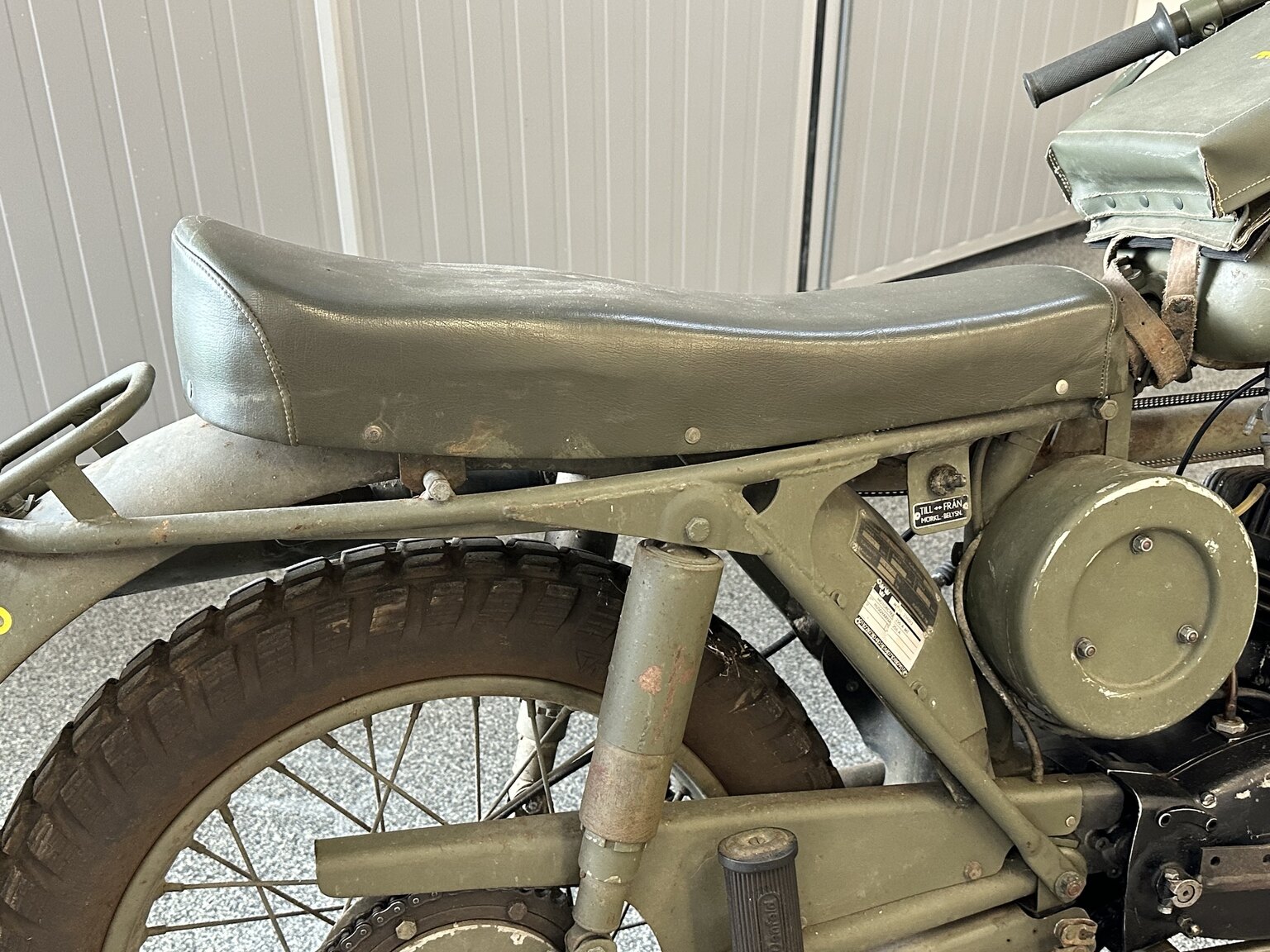 Exteriörbild på 1968 Husqvarna 256A