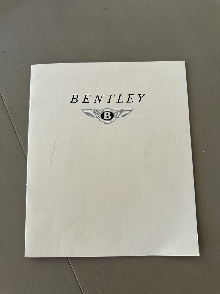 Dokumentation, 1950 Bentley 4 1/4 Litre