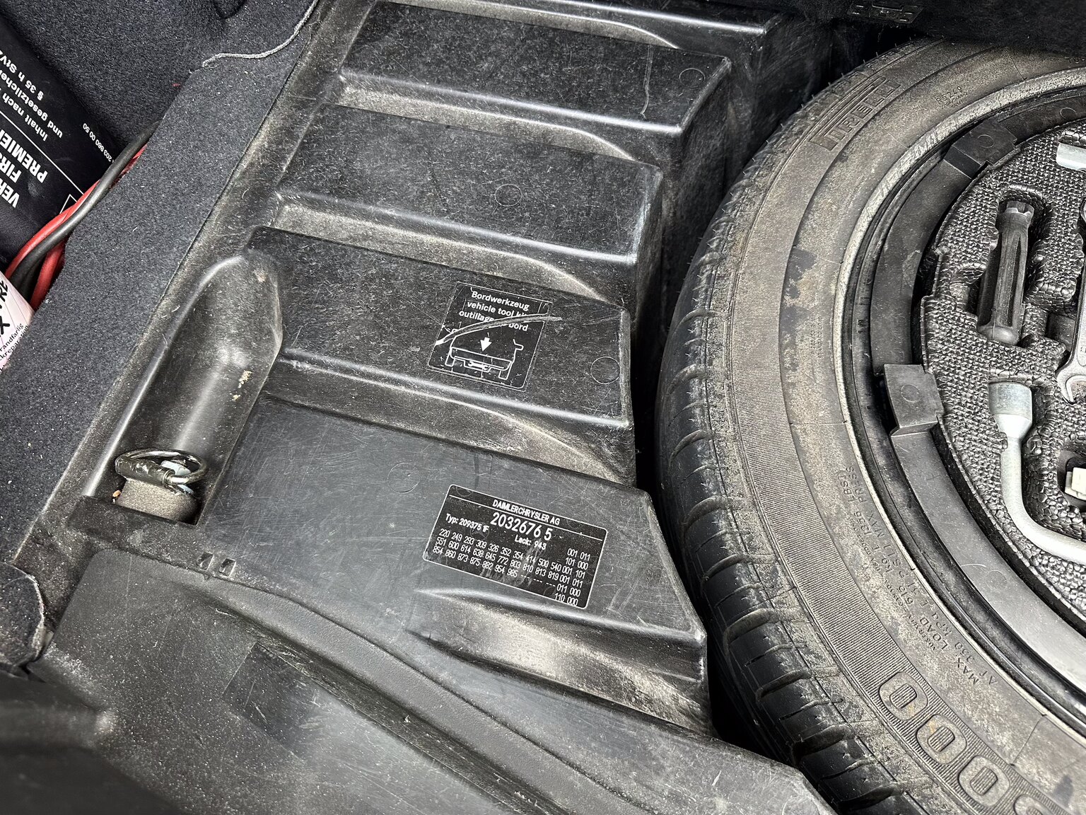 Interiörbild 2003 Mercedes CLK 500