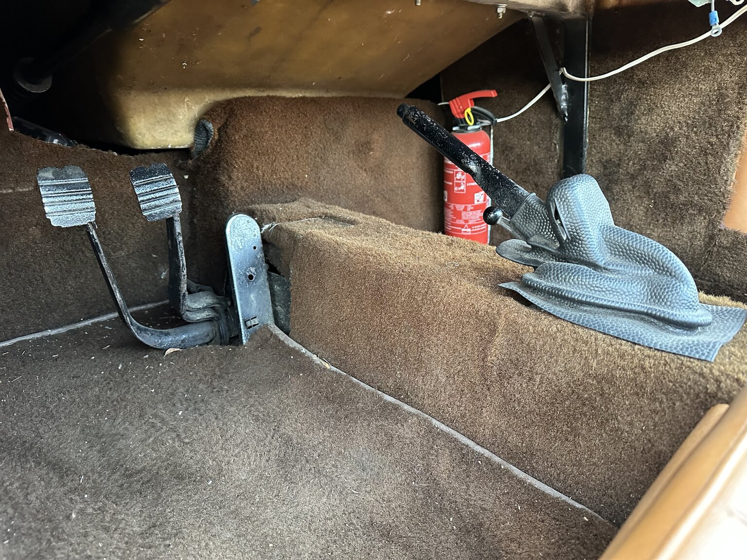Interiörbild 1971 MB Gazelle