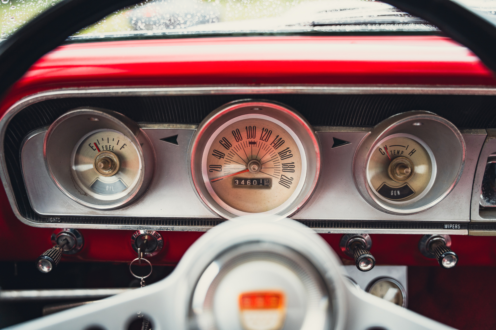 Innenraumfoto von 1964 Ford Fairlane 500 Sport Coupé (12)