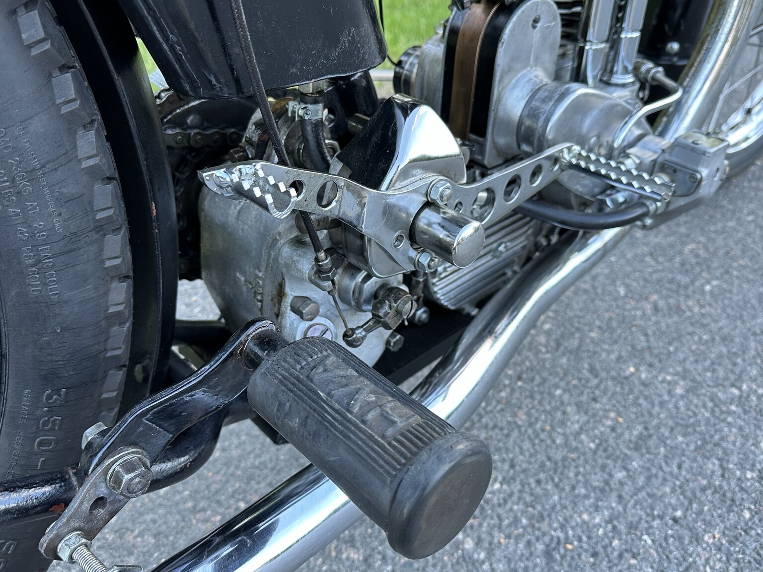 1933 Husqvarna 350, Mekanik