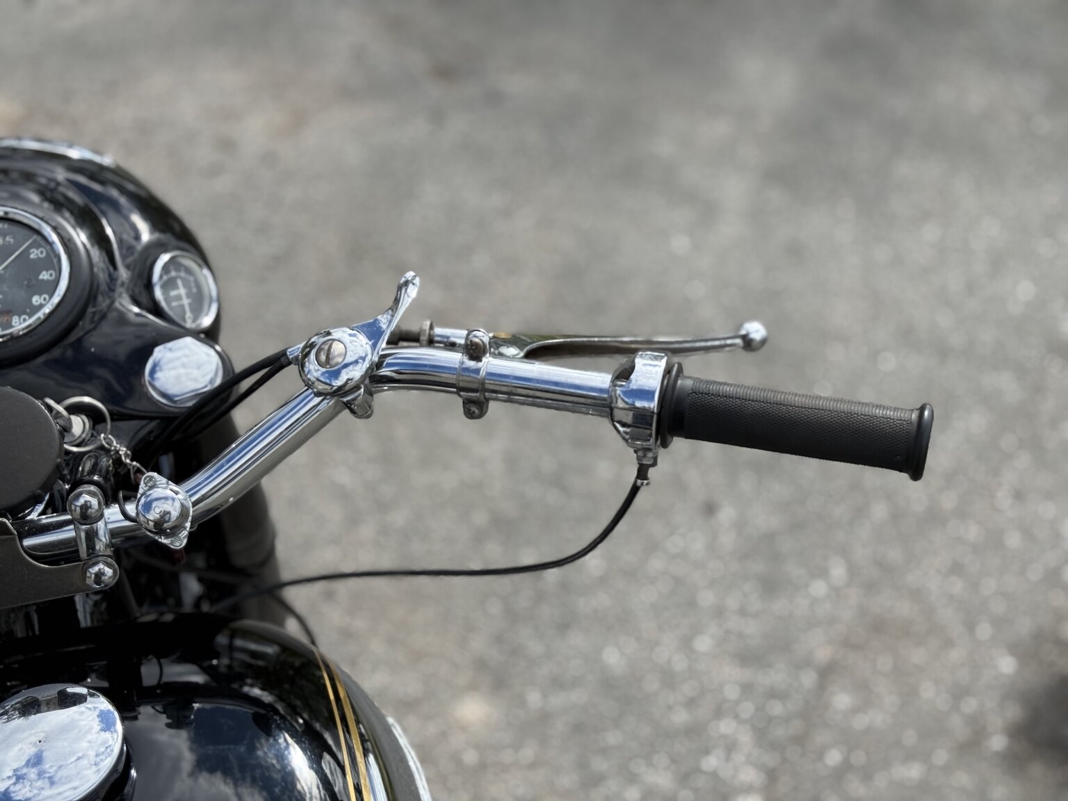 Exterior image of 1956 BSA 650 Golden Flash