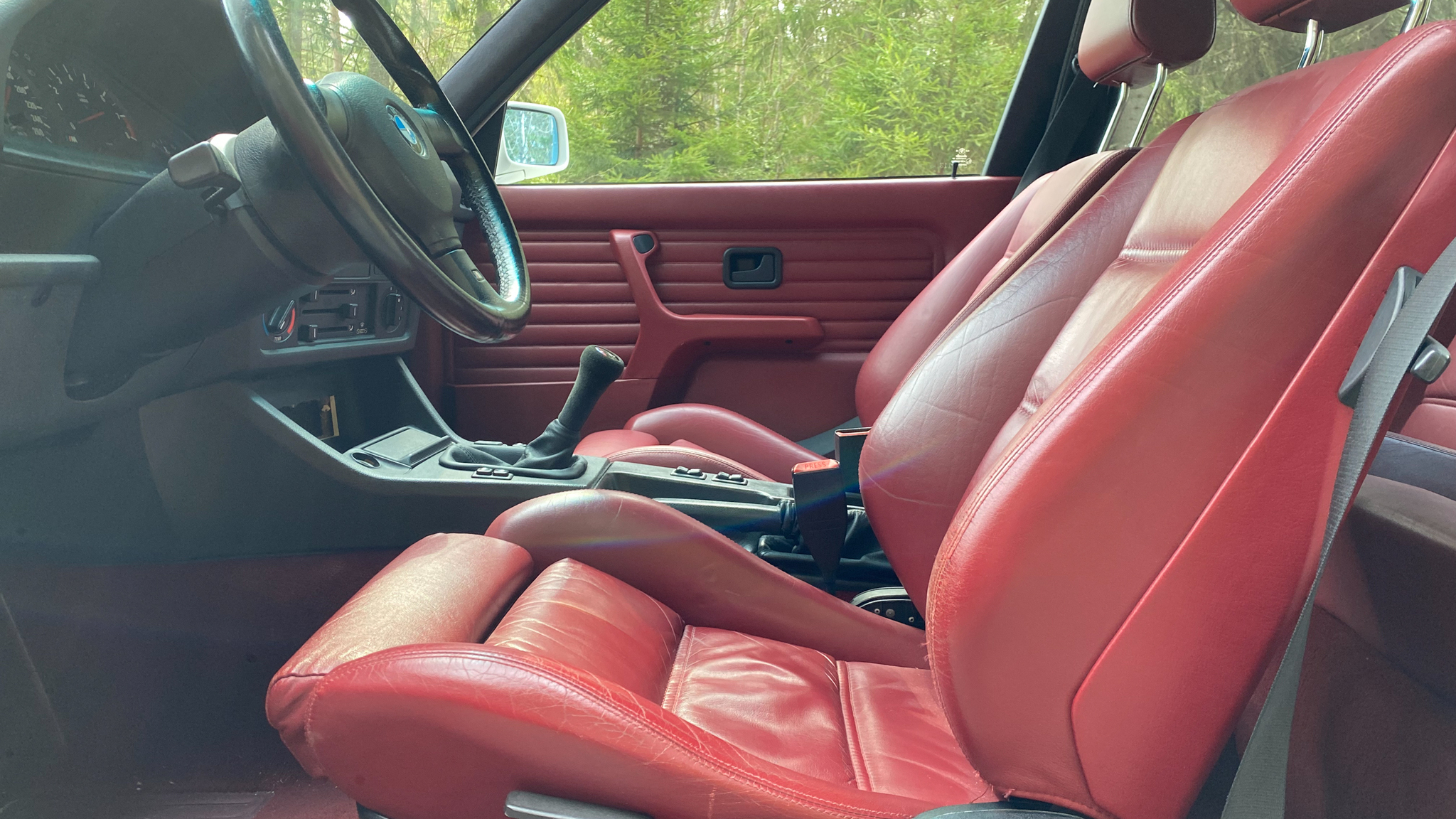 Interiörbild 1990 BMW E30 M3