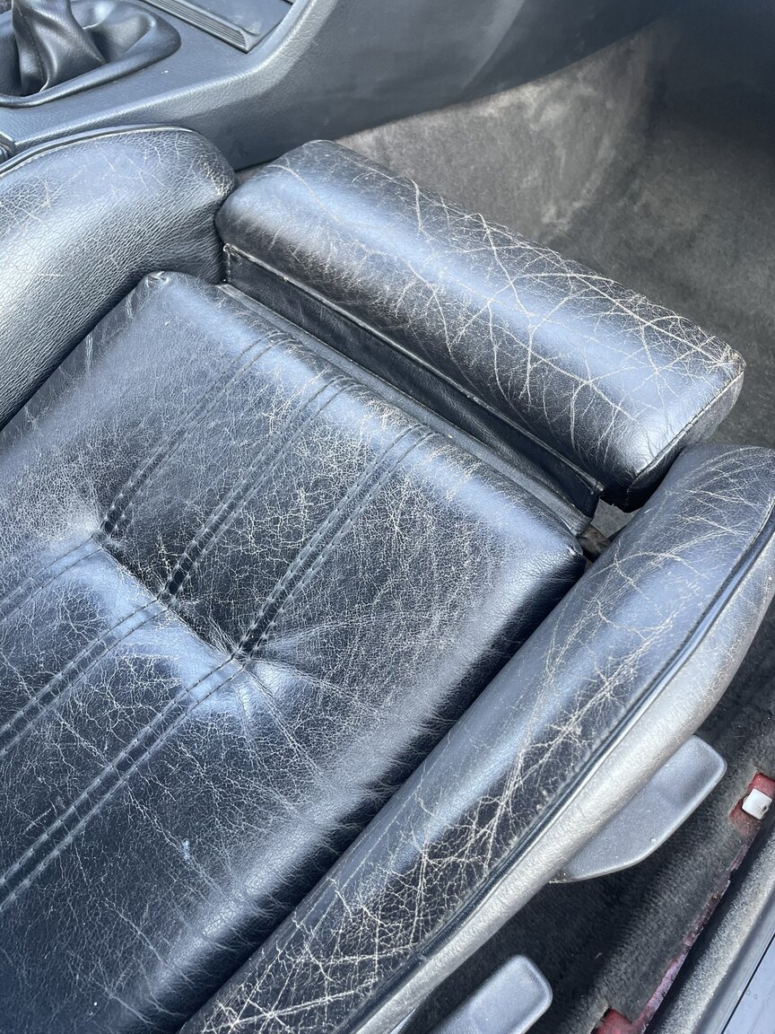 Interiörbild 1987 BMW 320i