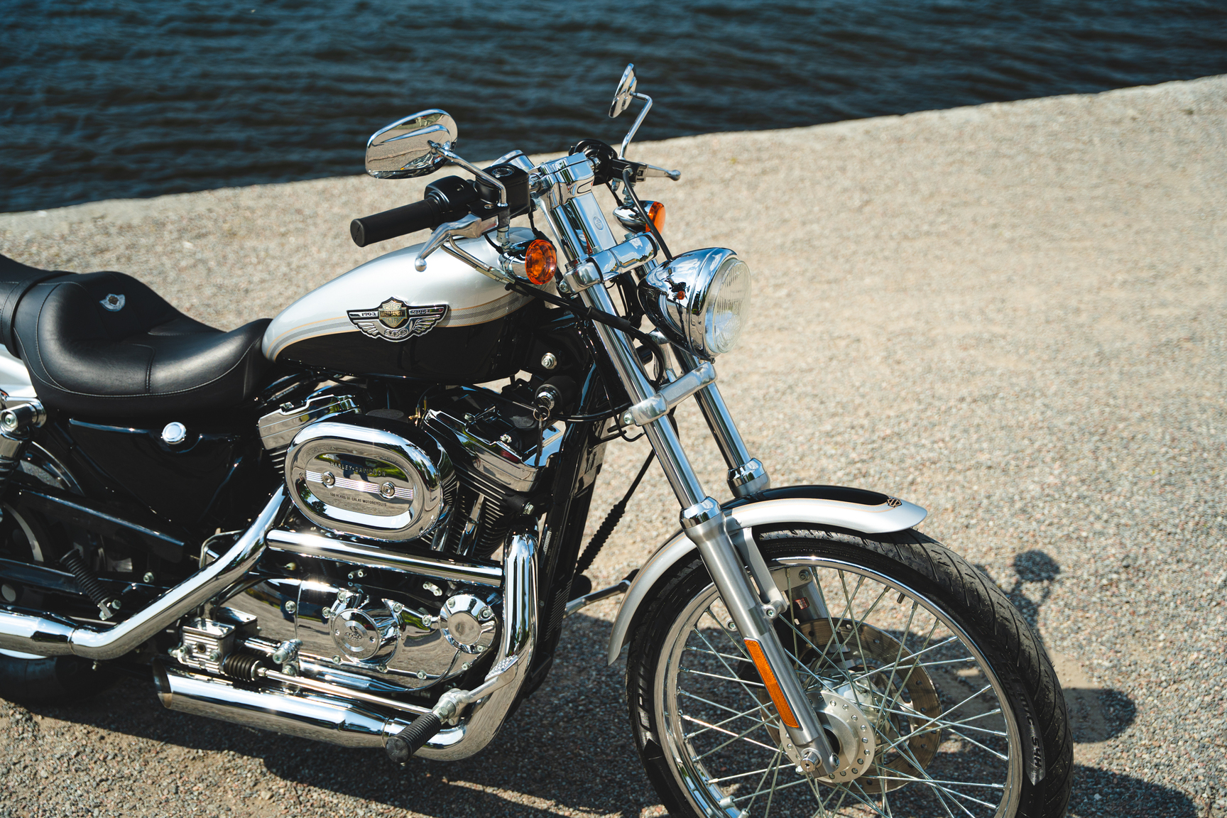 Exteriörbild på 2003 Harley Davidson Sportster 1200 100th Anniversary (8)